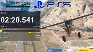Microsoft Flight Simulator 2024 PS5 Queenstown Rally Race Challenge