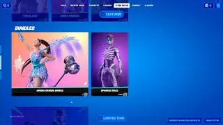 ARIANA GRANDE BUNDLE & SPARKLE SKULL ITEMSHOP PREVIEW!