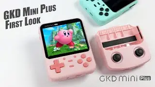 The All-New GKD Mini Plus Is A Modular Retro Emulation Hand-Held! First Look