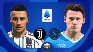 Juventus x Napoli – Serie A – Duelo gigante no futebol italiano! | PS5™ 4K