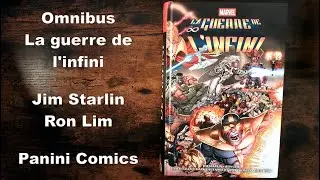 Omnibus La guerre de l'infini J.Starlin R.Lim Panini Comics