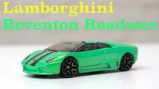 Обзор машикни #HotWheels Lamborghini Reventon Roadster