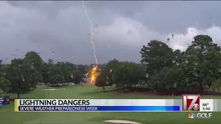 Severe Weather Preparedness Week: Lightning safety tips