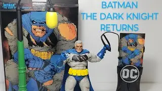 Batman Battle Damage Blue Collector edition review #review #batman #mcfarlanetoys #asmr
