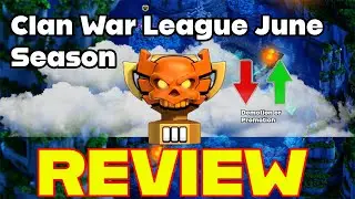 CWL June 2025 Recap: Are we Promoted or Not?  | Clash of Clans