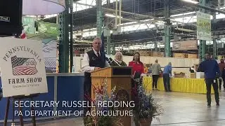 Dept. of Ag Secretary Russell Reading talks 2026 Pennsylvania Farm Show
