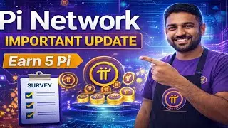 Pi Network New Update 🔥 5 Pi Free Kaise Milega? | App Studio Survey Explained