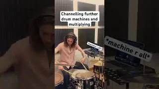 More drum machine being #channelled #drums #drummer #drumshorts #shorts #drumming #breakbeat #jungle
