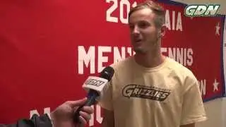 Inside Grizzly Athletics: Grizzly Men's Tennis reports for practice