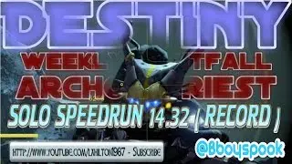 Destiny Record Weekly Nightfall Speedrun - 
