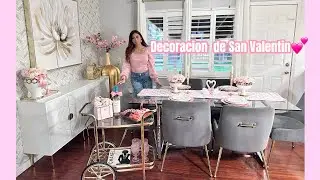 Decoración de san Valentín para mi comedor💕💕