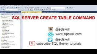 How to Create a Table in SQL Server