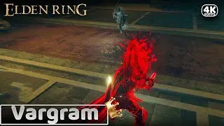 Elden Ring Boss Fight Vargram the Raging Wolf Walkthrough | Xbox Series X 4K 60FPS