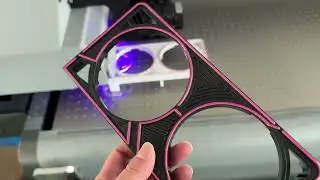 CCD camera UV printer digital product shell printing