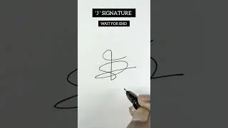 Signature idea for J #shorts #shortvideo #short #signature #signaturestyle