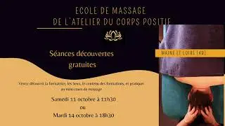 Ecole de massage de l'atelier du Corps Positif