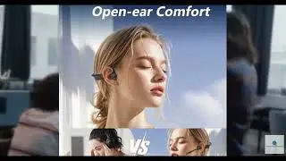 Review - BANIGIPA Bluetooth Headset with Microphone, Open Ear Headphones with Mic, Noise