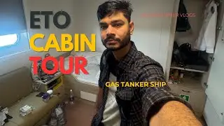 ETO Officer Cabin Tour | Life Onboard Gas Tanker Ship | Merchant Navy Vlog