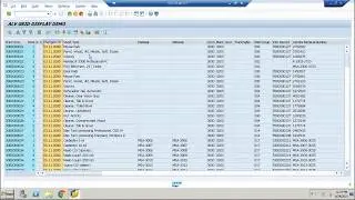 ABAP ALV Grid Display