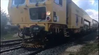 Gleisbau bei der Fr&auml;nkischen Museums-Eisenbahn