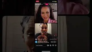 Юнти Тиа Кемп выходит в прямой эфир с SheraSevenOne в Instagram. Часть 1 (19.01.2025)