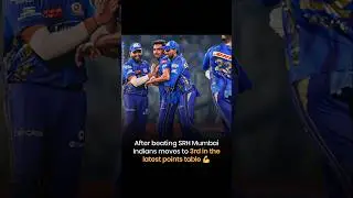 Apna rang dikhlate hue MI points table mai entry kr liya #t20 #ipl #cricket #rohitsharma