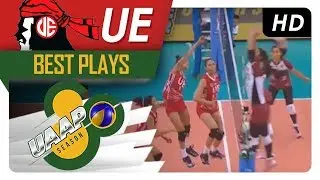 UAAP 80 WV: Judith Abil connects for the strong hit! | UE | Best Plays
