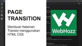 Belajar HTML CSS : Membuat Page Transitions