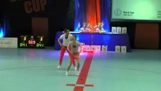 David Kroulík a Michaela Hronská, ktg: B(krok) - 1.místo