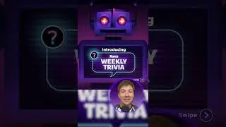 Оповещение о новой функции: Roku Weekly Trivia