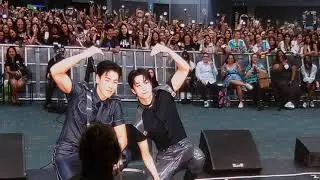 SHOWNU & HYUNGWON (MONSTA X) MEET & GREET @ KCON 2023 LA DAY 1 PT.7/8