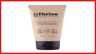 THRIVE Natural Face Scrub for Men & Women &ndash; Exfoliating Face Wash with Anti Oxidants Improves Skin