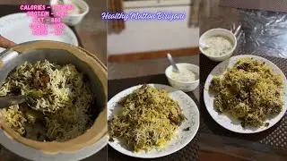 Healthy Mutton Biryani | High-Protein Desi Meal | Fitness-Friendly Biryani Recipe