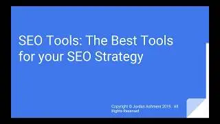 The Best Free Tools For Your SEO Strategy