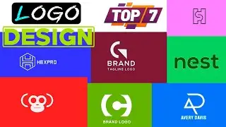 How To Make Logo Design Top 7 Logos || In Adobeillustrator