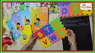 Inside the Foster Kids LKG Kit! #playschool #preschool #preschooler