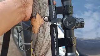 PRECIHOLE PX 100 CAMO USED GUN  WITH UTG SCOPE FOR SALE