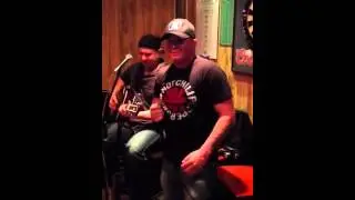 Mikey B singing Plush by STP