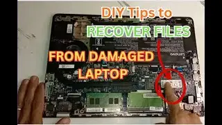 DIY Recover Files from Damaged Laptop