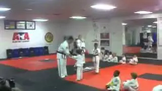 Ryan. William white belt test 3