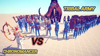 Chronomancer VS Tribal Army ,Totally Accurate Battle Simulator TABS, Gaming
