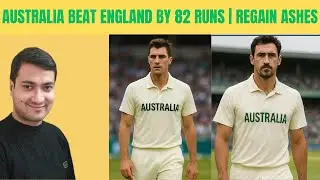 Aus beat Eng by 82 runs in Adelaide Test | Regain Ashes | Take 3-0 lead in 5 match series