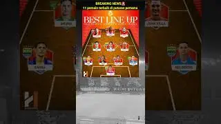 Best XI Putaran Pertama BRI Super League #persib #persija