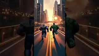 Thanos & Hulk Racing Like NPCs in a Buggy Game 😂 | Glitched Out Marvel Parody! #thanos #hulk