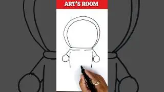 Easy Dorami Drawing From Doraemon #shorts #Doraemon #artsroom