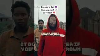 Say no to racism ❌. #saynotoracism #racism #humanity #love #shortsfeed #shorts