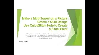 Making motifs and Quilting Designs