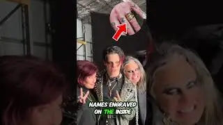 Did you notice the gold ring necklace Ozzy Osbourne's widow, Sharon Osbourne, wore at her funeral?