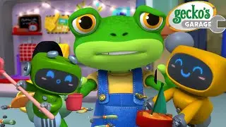Tidy Up, Mechanicals! | Gecko's Garage | Trucks For Children | Cartoons For Kids