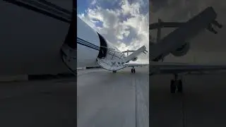 Door Close on Gulfstream V G5 #howto